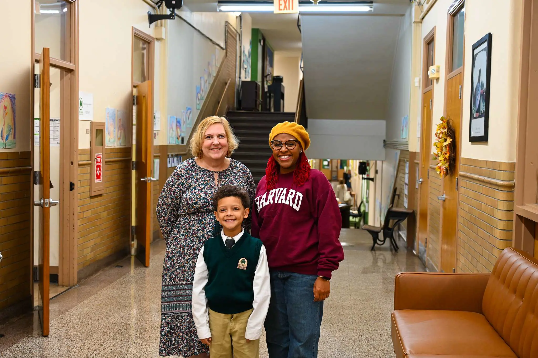 Grundy Family with Mrs. Dierlam.
