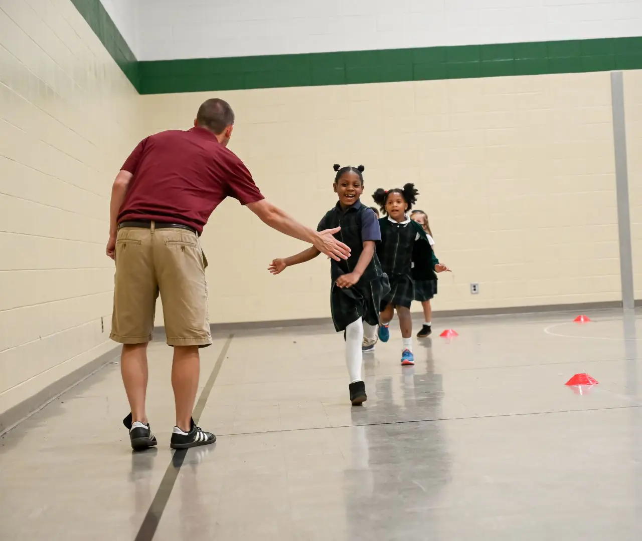 Gym class kindergarten